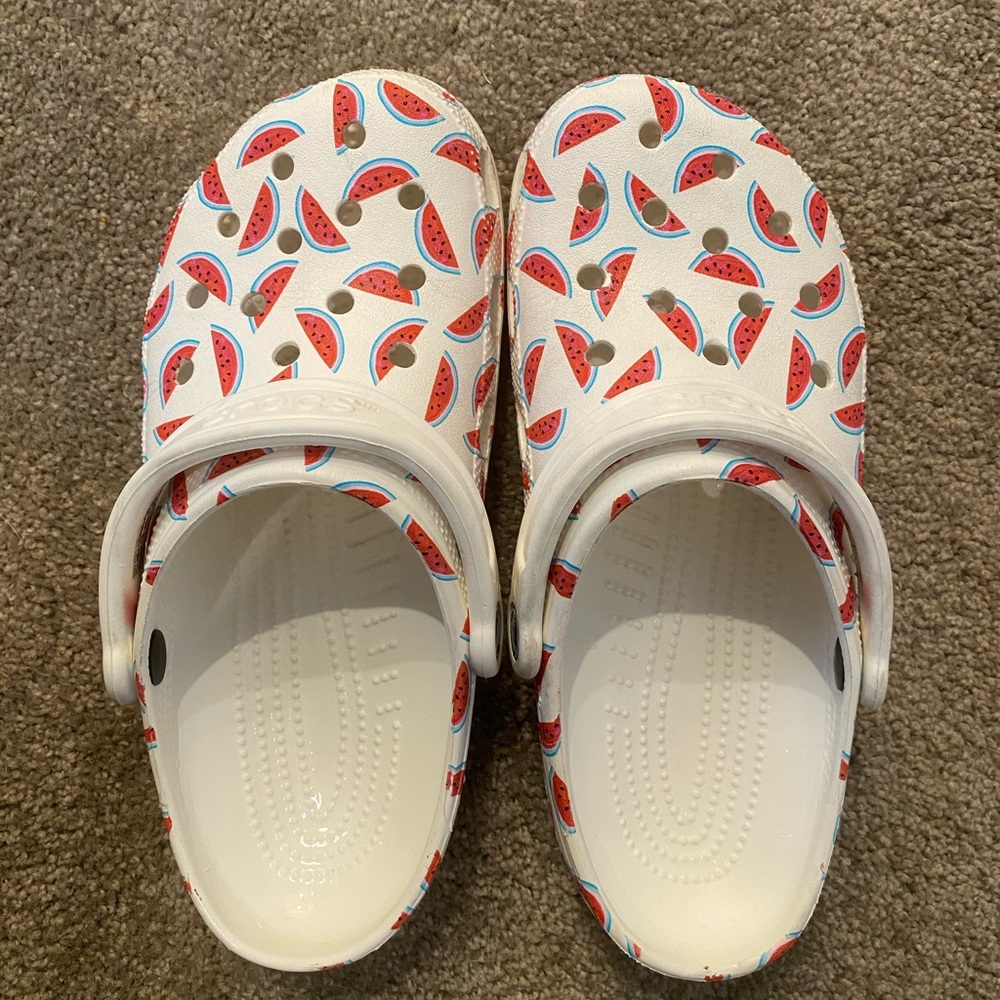 Watermelon Crocs